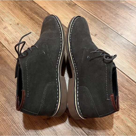 KENNETH COLE Reaction Desert Wind Suede Chukka Boots Men\'s Size 11.5M Gray